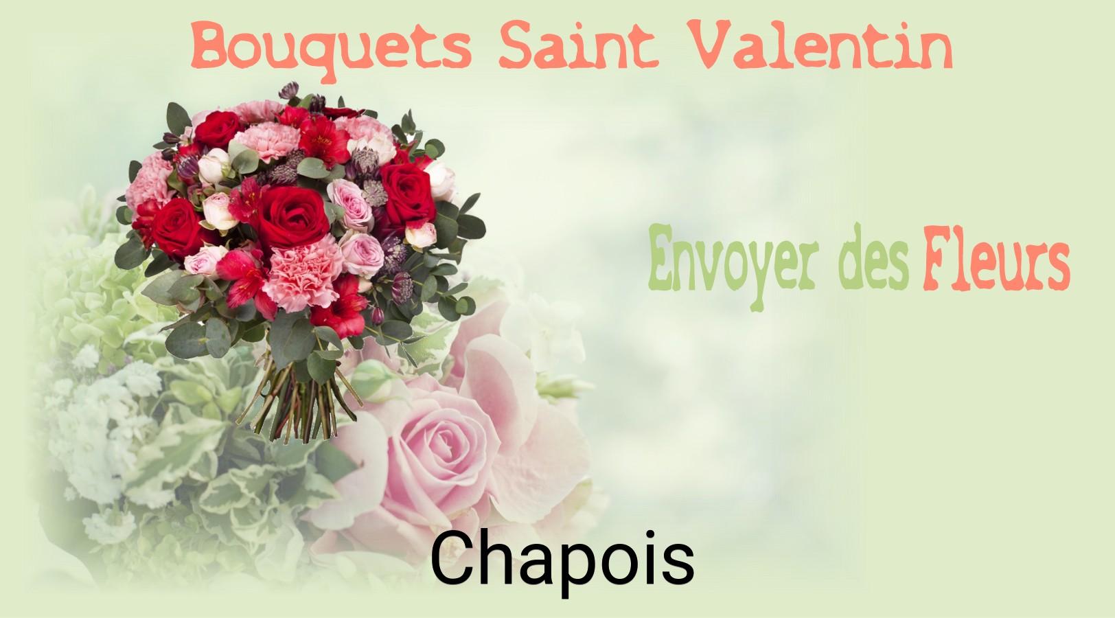 Roses de Saint-Valentin livrées à Chapois